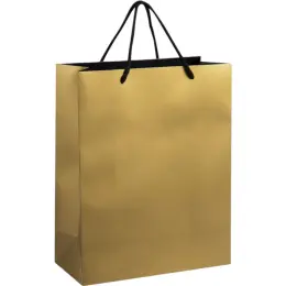 Altitude Dazzle Midi Paper Gift Bag Gold Unbranded